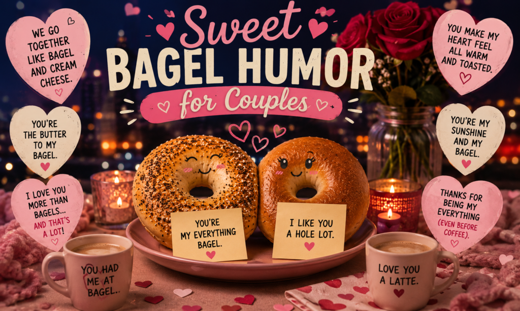 Sweet Bagel Humor for Couples