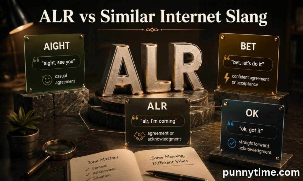 ALR vs Similar Internet Slang