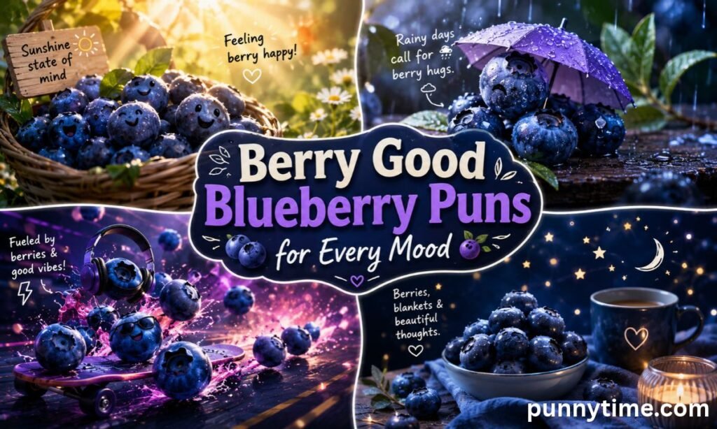 Berry Good Blueberry Puns for Every Mood