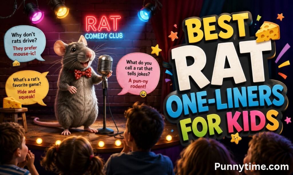Best Rat One-Liners for Kids