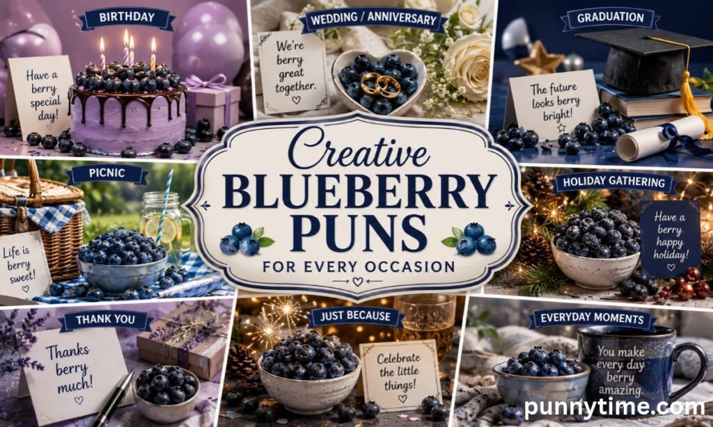 Creative Blueberry Puns for Every Occasion
