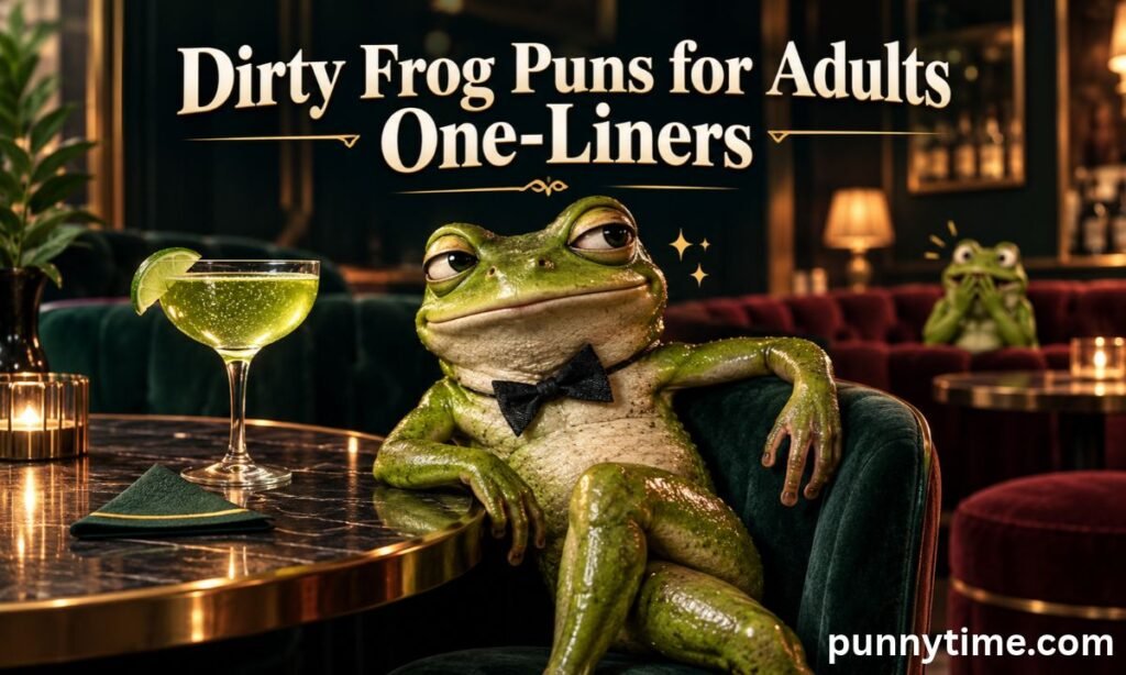 Dirty Frog Puns for Adults One-Liners