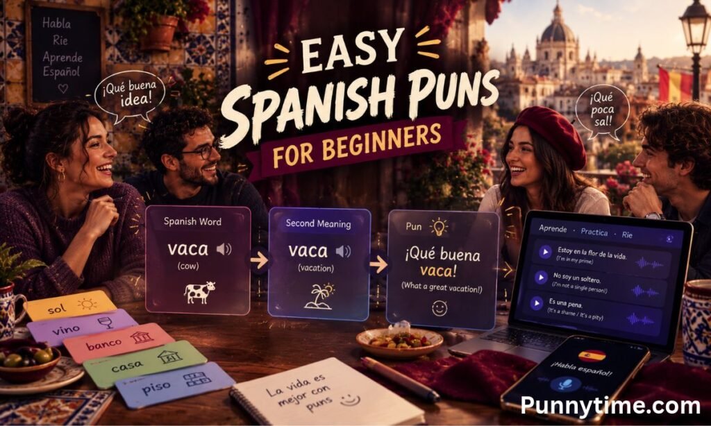 Easy Spanish Puns for Beginners