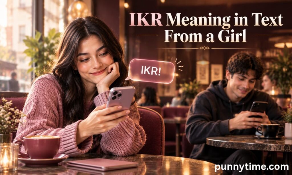 IKR Meaning in Text From a Girl