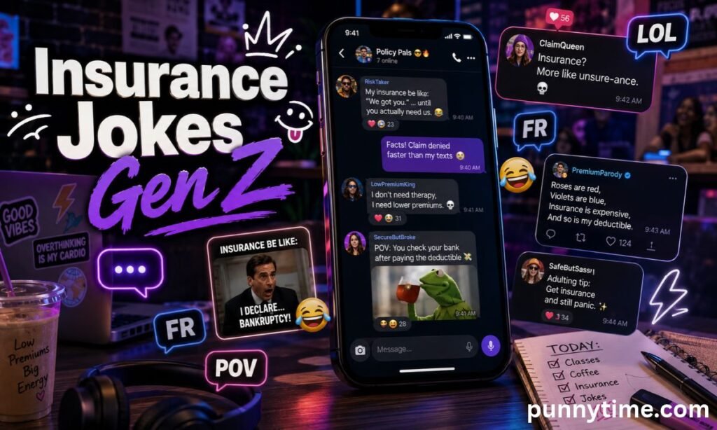 Insurance Jokes Gen Z