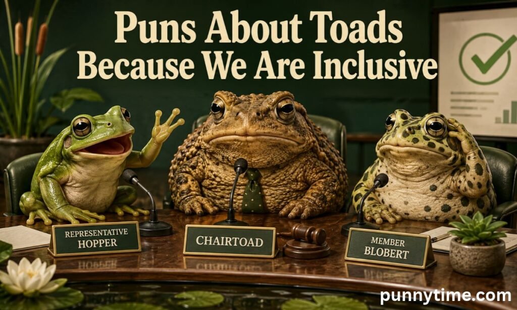Puns About Toads Because We Are Inclusive
