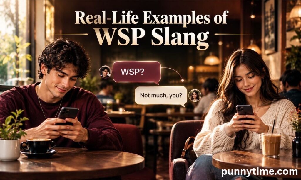 Real-Life Examples of WSP Slang