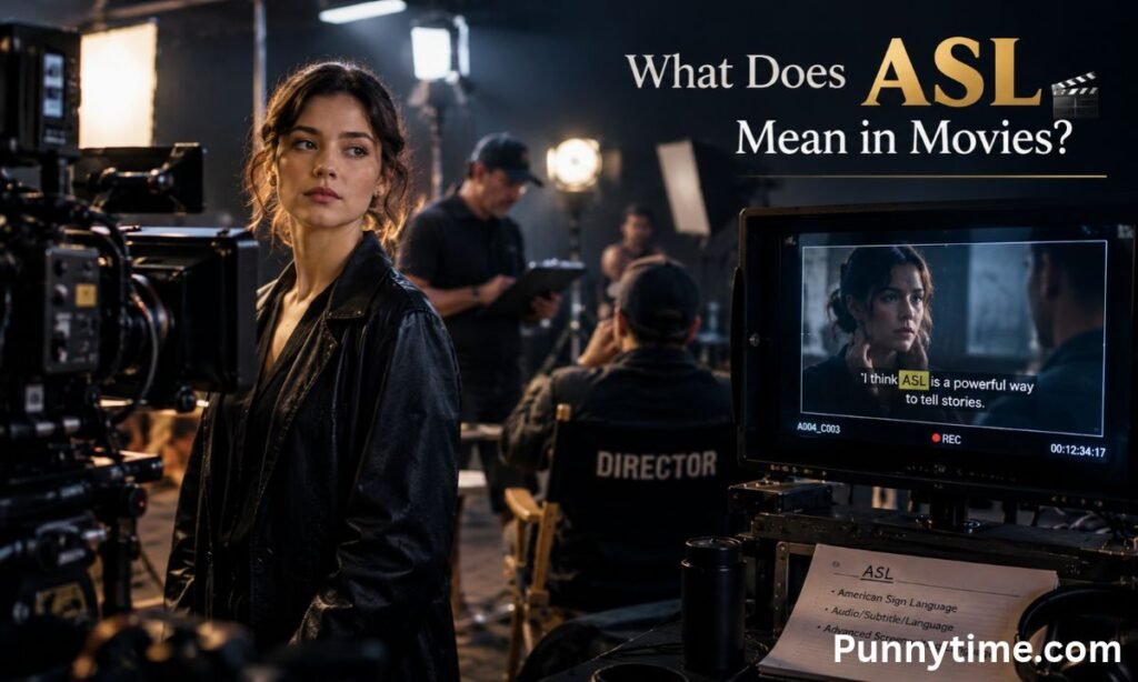 What Does ASL Mean in Movies_