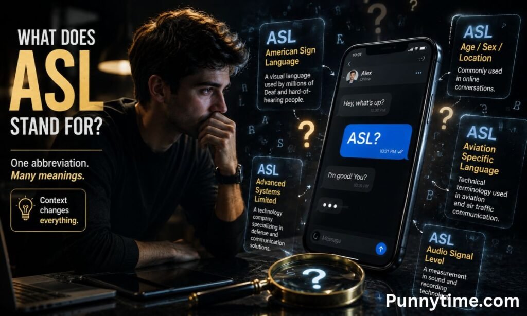 What Does ASL Stand For_