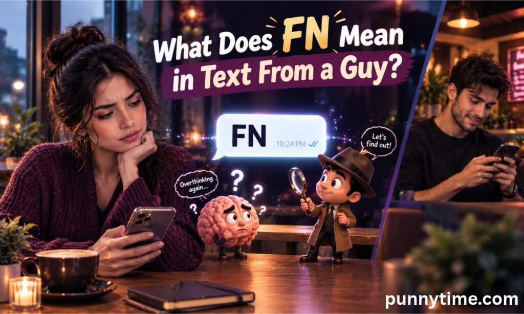 What Does FN Mean in Text From a Guy_