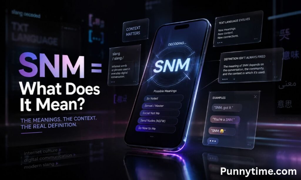 What Does SNM Mean?