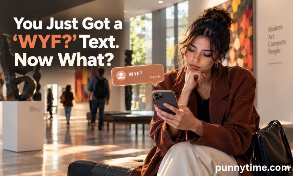 You Just Got a _WYF__ Text. Now What_