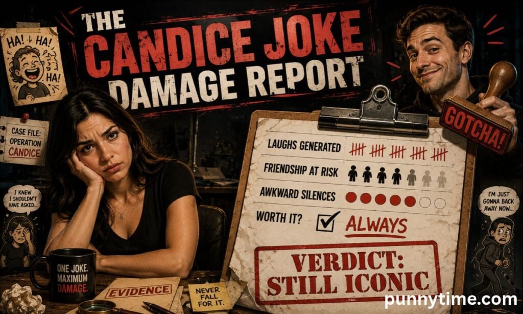 📑 The Candice Joke Damage Report